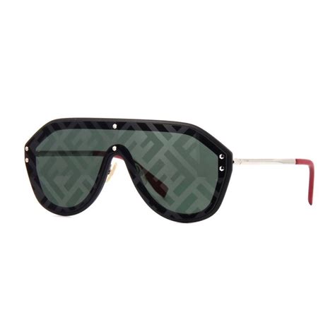 fendi fabulous ff m0039 g s|Fendi Fabulous FF M0039/G/S Black/Green 99/1/145 Men .